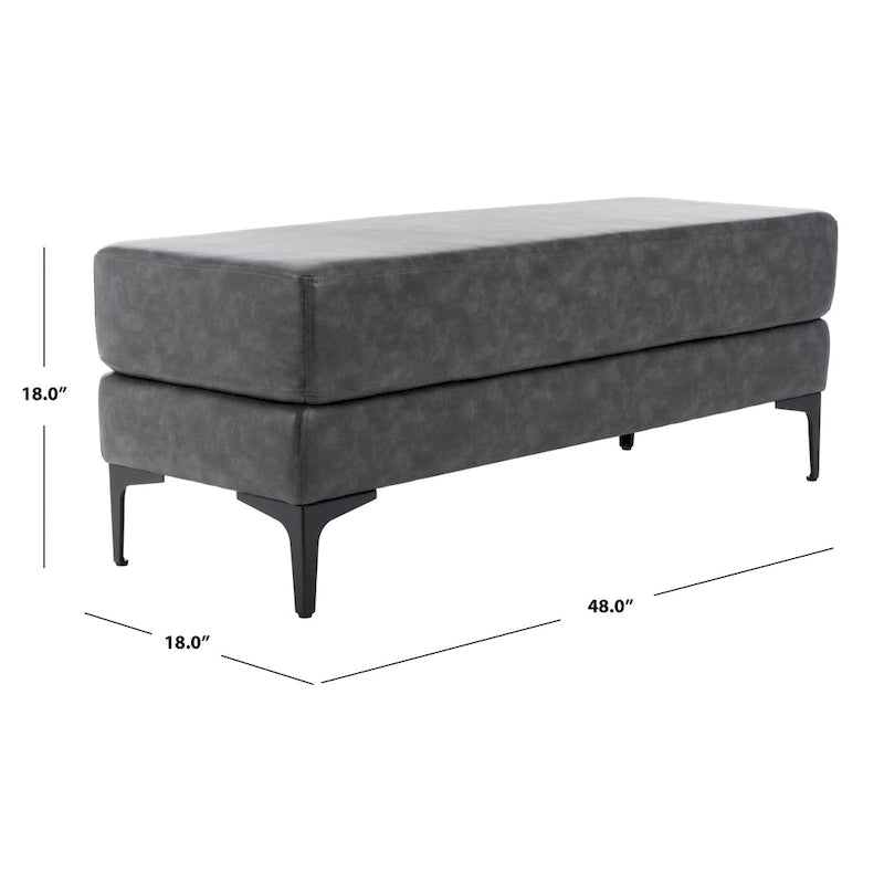 Rectangular Bench - 48 x 18 x 18 - 48Wx18Dx18H
