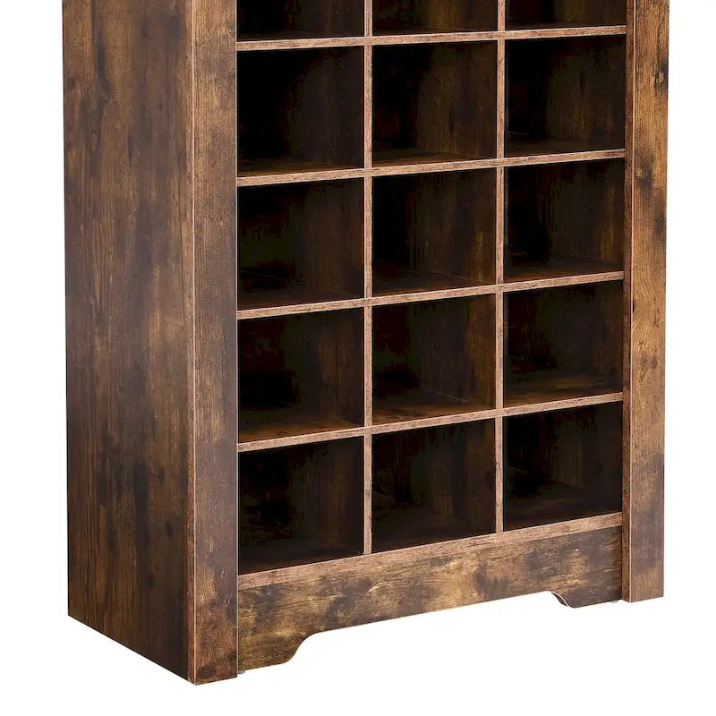Stylish Design 30 Shoe Cubby Console