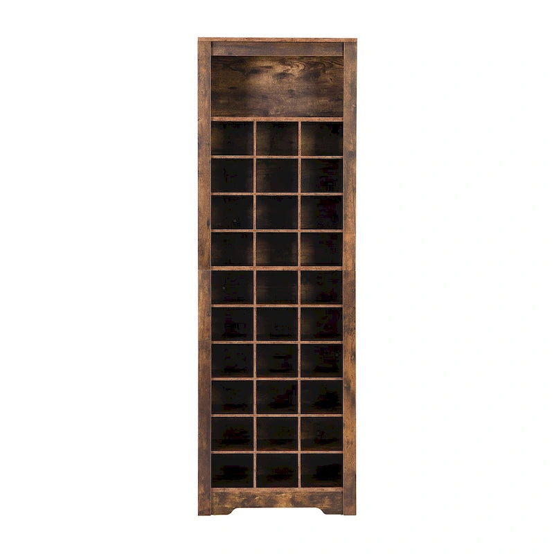 Stylish Design 30 Shoe Cubby Console