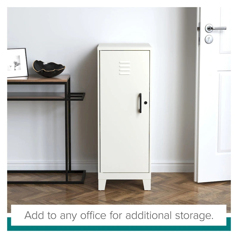 42.5H 3 Shelf Vented Door Storage Locker Cabinet