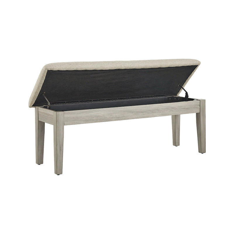 Upholstered Storage Bench - 48W x 15D x 19H
