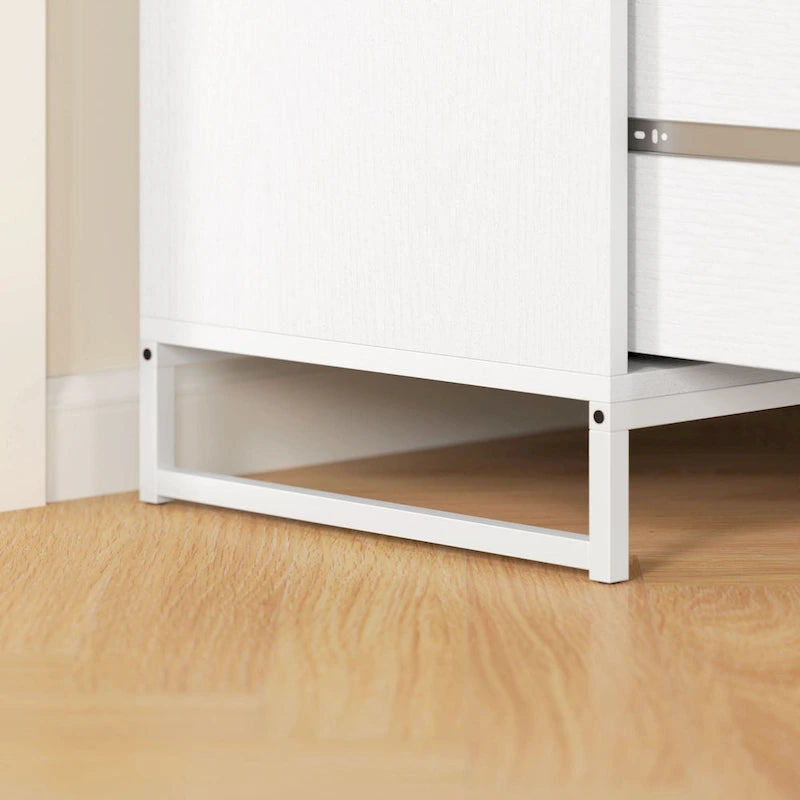 2 Drawer File Cabinet with Lock, Vertical Filing Cabinet with Keys