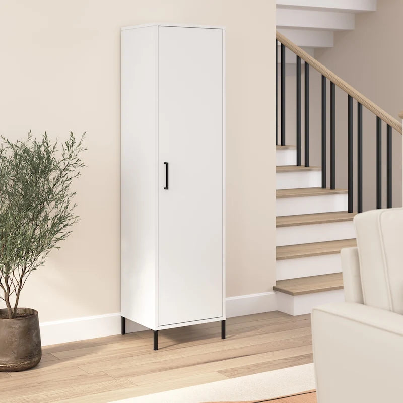 Narrow Storage Cabinet with Door by