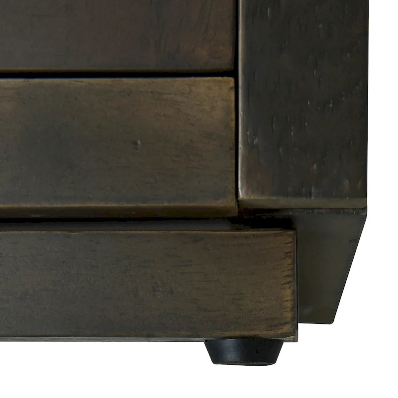 Modern 4-door Classic Sideboard with Open Storage and Adjustable Shelves