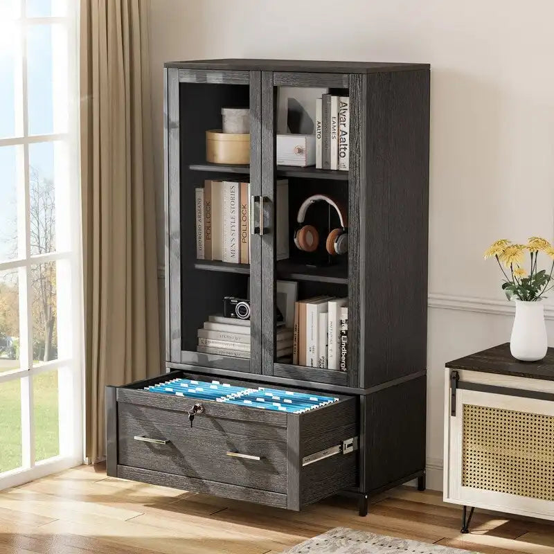 File Cabinet with Adjustable Shelves with Lock
