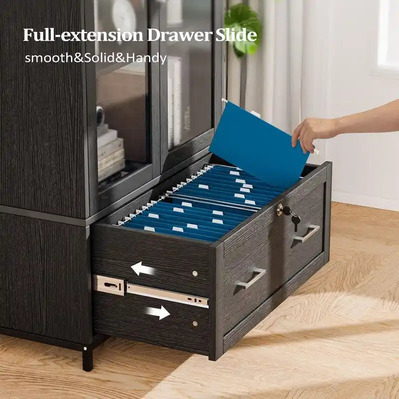 File Cabinet with Adjustable Shelves with Lock