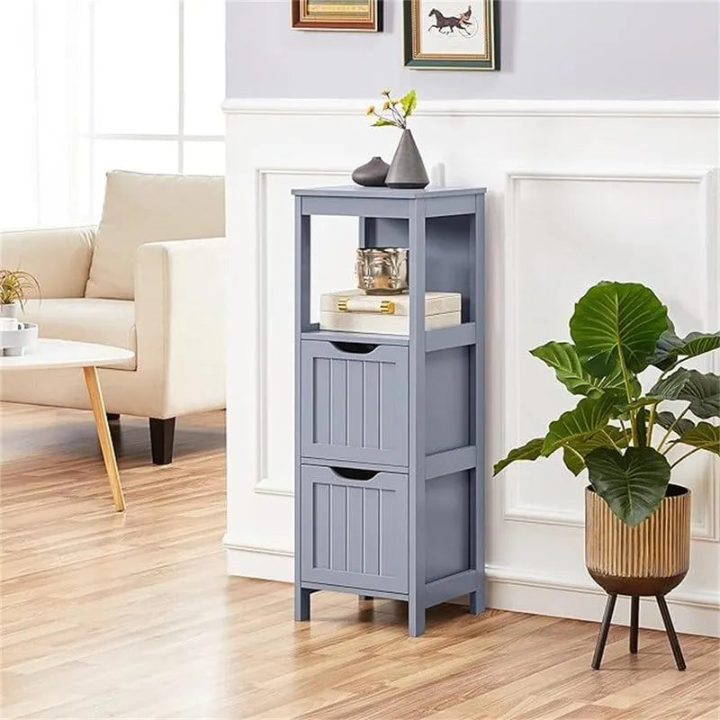 Bathroom Floor Cabinet - 11.8D x 11.8W x 35H