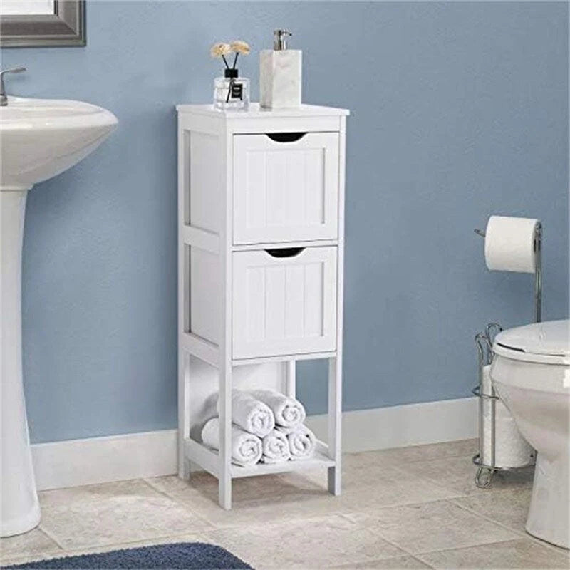 Bathroom Floor Cabinet - 11.8D x 11.8W x 35H