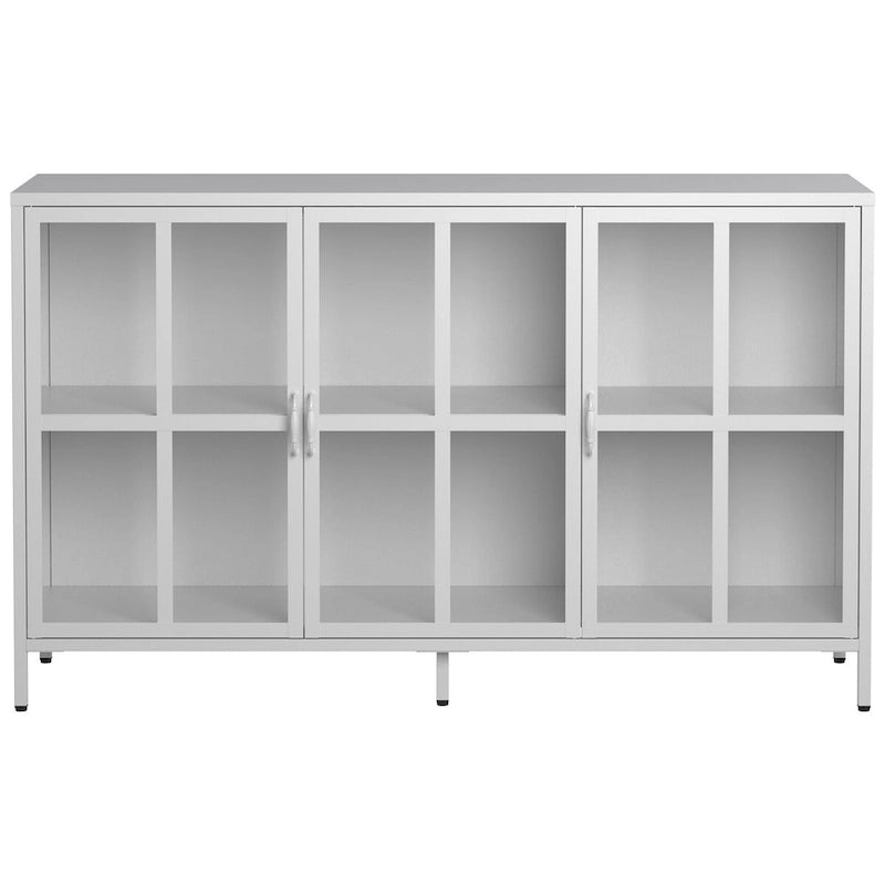 Heavy Duty Metal Modern Sideboard Buffet Cabinet